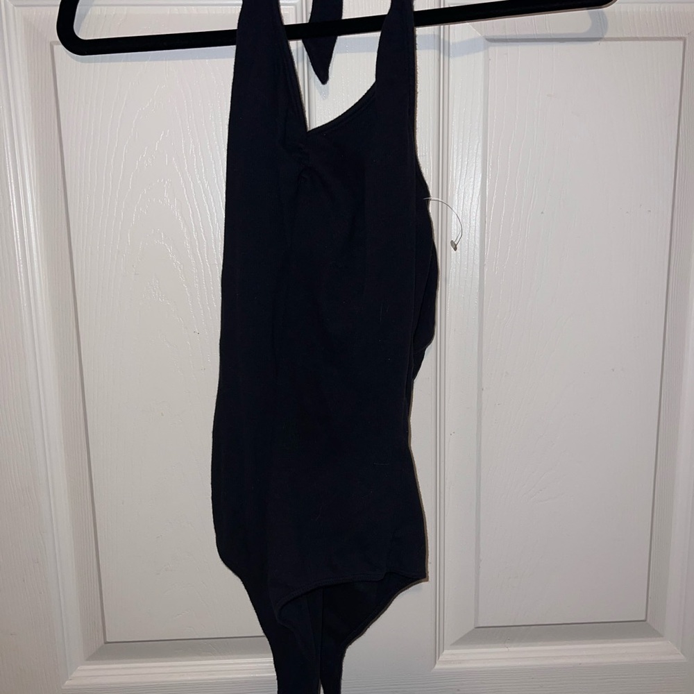 Black One-Piece Bodysuit